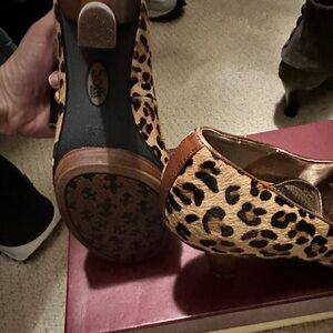 Sofft Leopard Print Heels